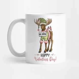 Valentine Moose Mug